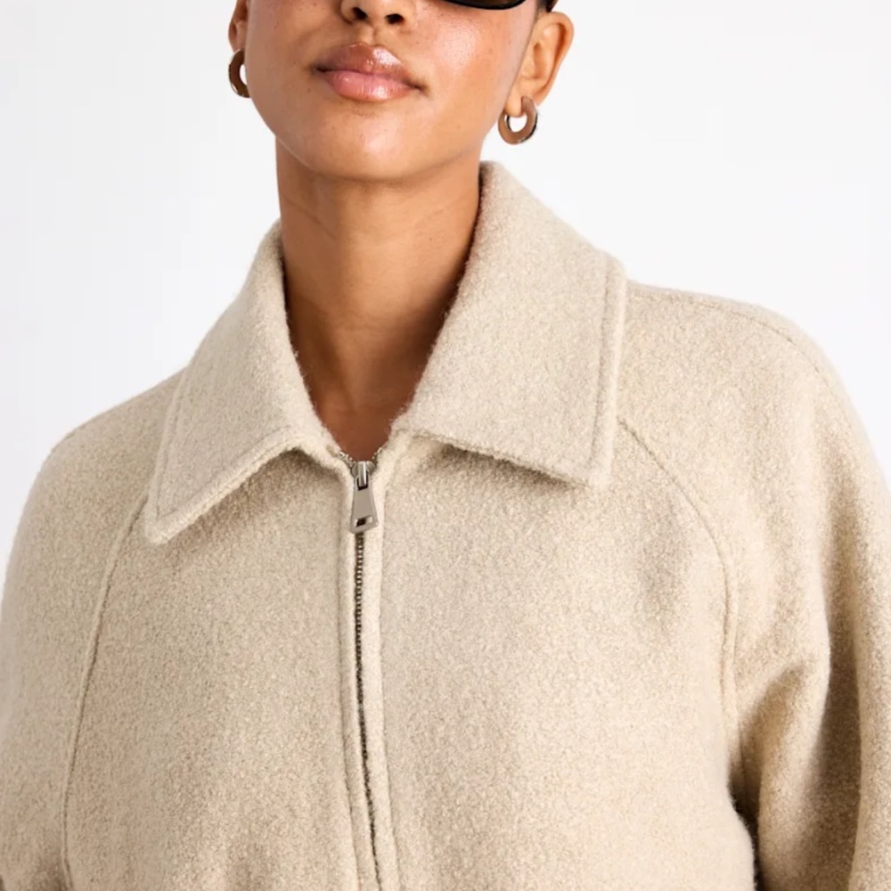 Lulus wool collared jacket - Picture 3 of 3